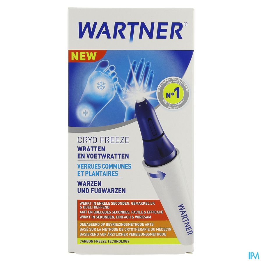 Wartner® Cryo Freeze 2.0 14ml Supprime Les Verrues En Quelques Secondes
