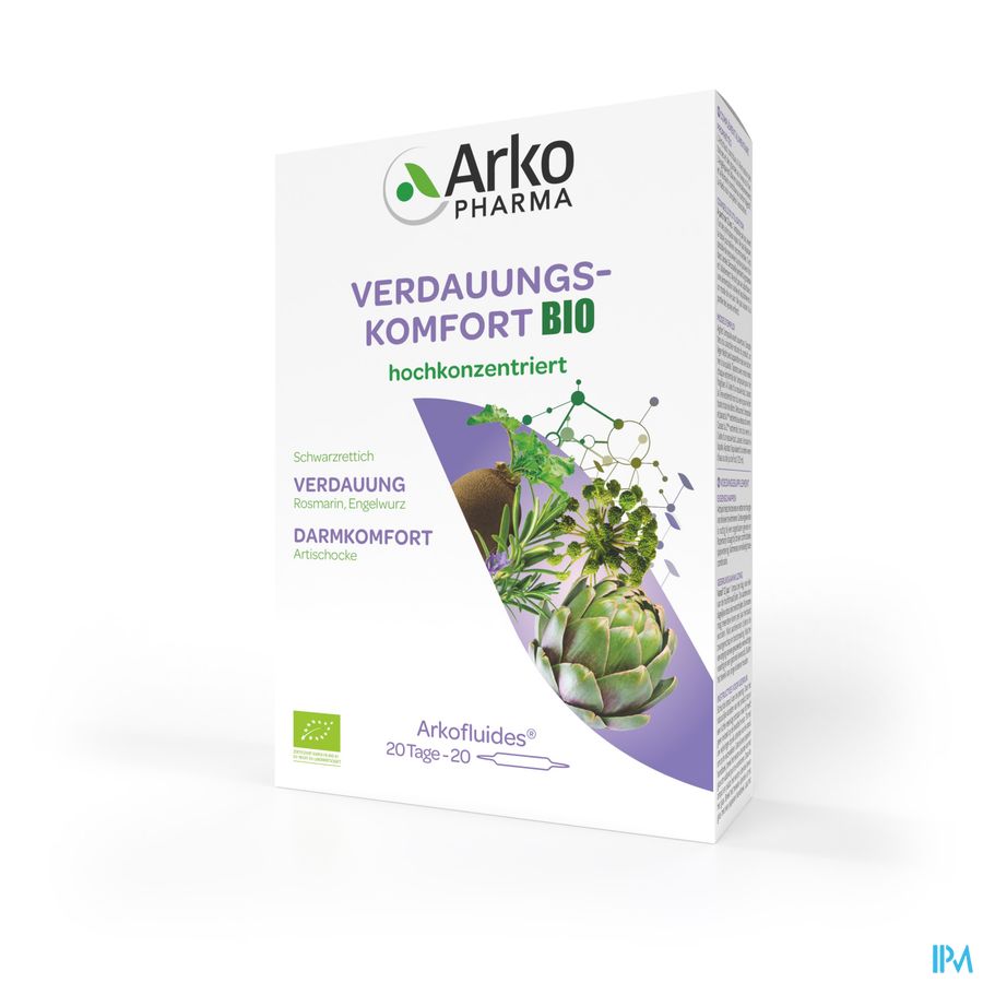 Arkofluide Confort Digestif Bio Amp 20