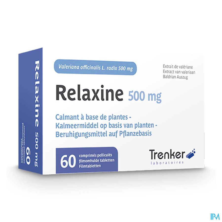 Relaxine 500mg Comp Pell 60