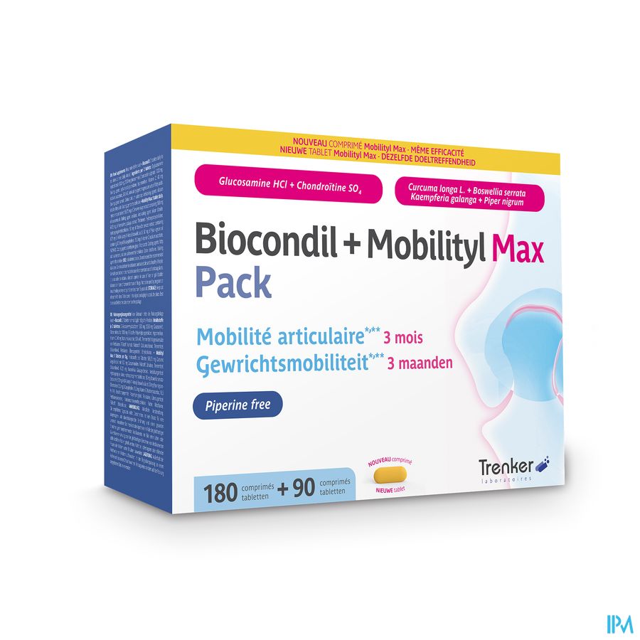 Biocondil+mobilityl Max Pack Comp 180+comp 90 Nf