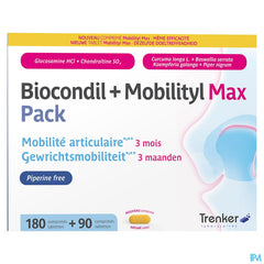 Biocondil+mobilityl Max Pack Comp 180+comp 90 Nf