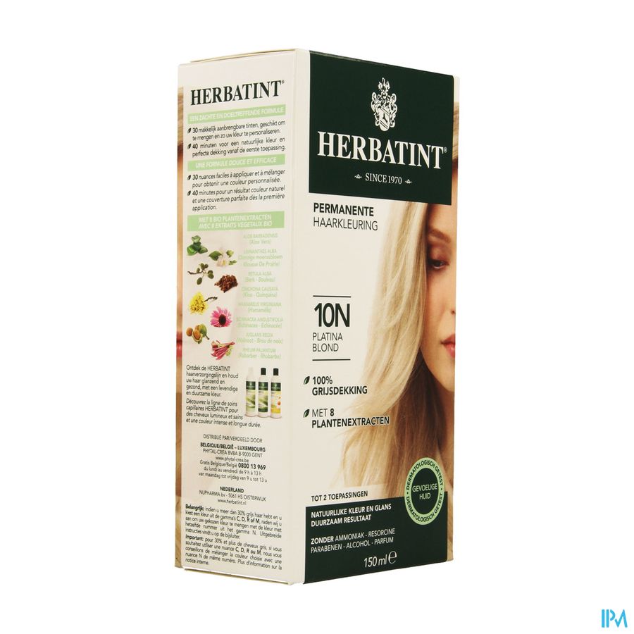 Herbatint Blond Platine 10n 150ml