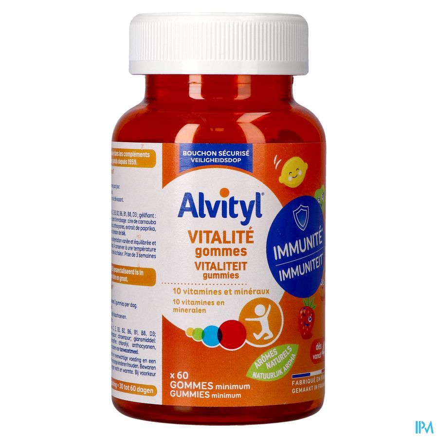 Alvityl Vitalite Gommes 60