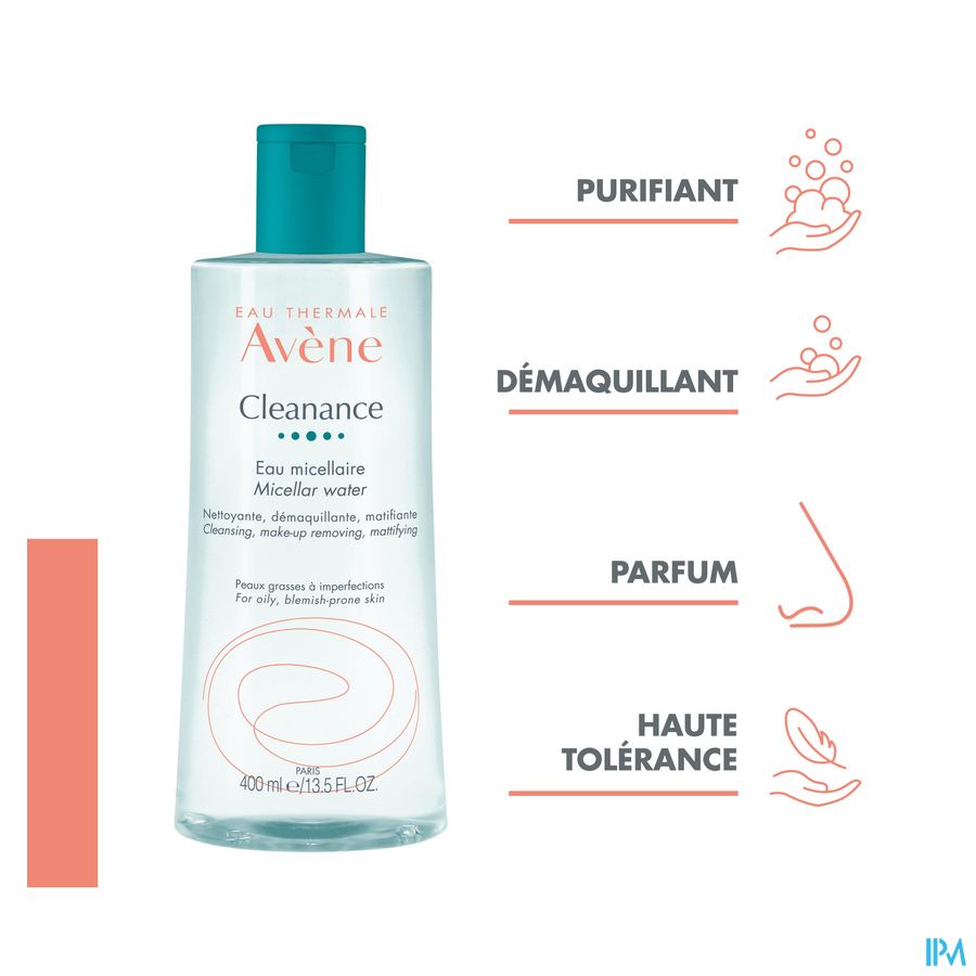 Eau Thermale Avène - Eau micellaire Cleanance