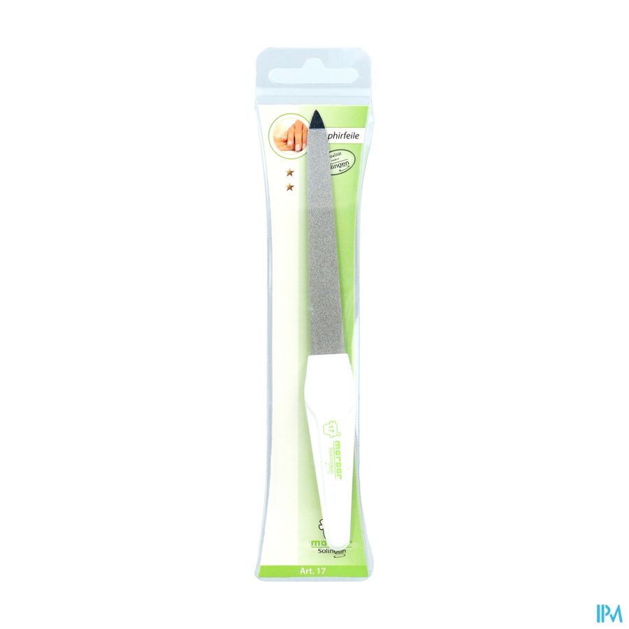 Mörser lime à ongles saphir, gros et fin 15 cm N°16