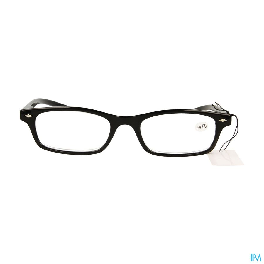 Pharmaglasses Lunettes Lecture Diop.+4.00 Black