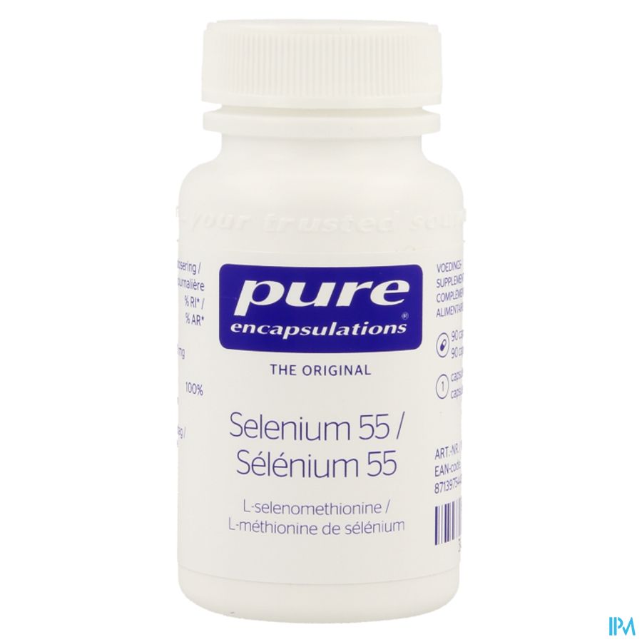 Pure Encapsulations Selenium 55 Caps 90