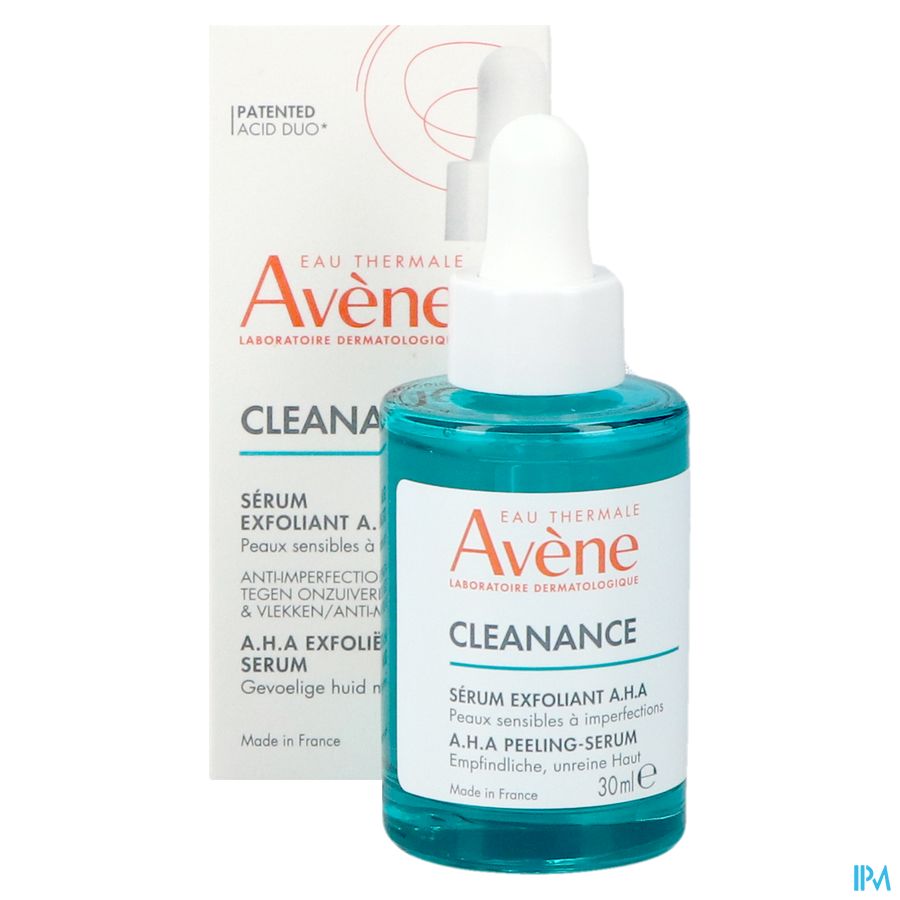Eau Thermale Avène CLEANANCE Sérum exfoliant A.H.A - Anti-imperfections, anti-marques pour les peaux sensibles à imperfections