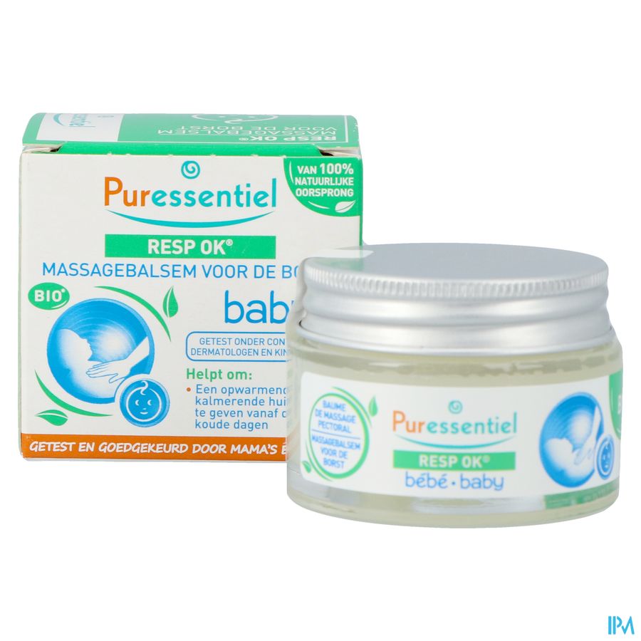 Puressentiel Respiratoire Baume Massage Bebe 30ml