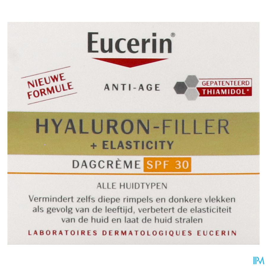 Hyaluron-Filler + Elasticity Soin de Jour SPF 30 Anti-Rides & Anti-Âge Pot 50ml