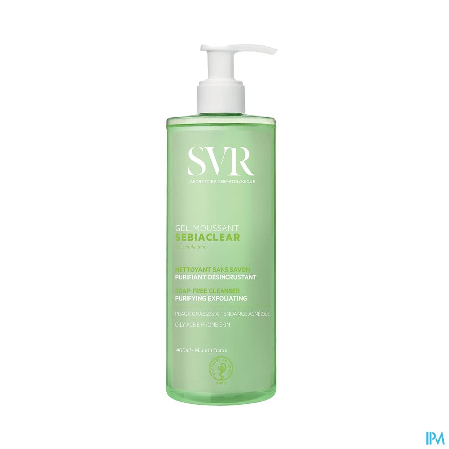 Svr Sebiaclear Gel Moussant Tube 400ml Nf