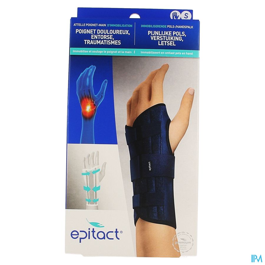 Epitact Attelle Poignet Main Immobilis. Gauche S