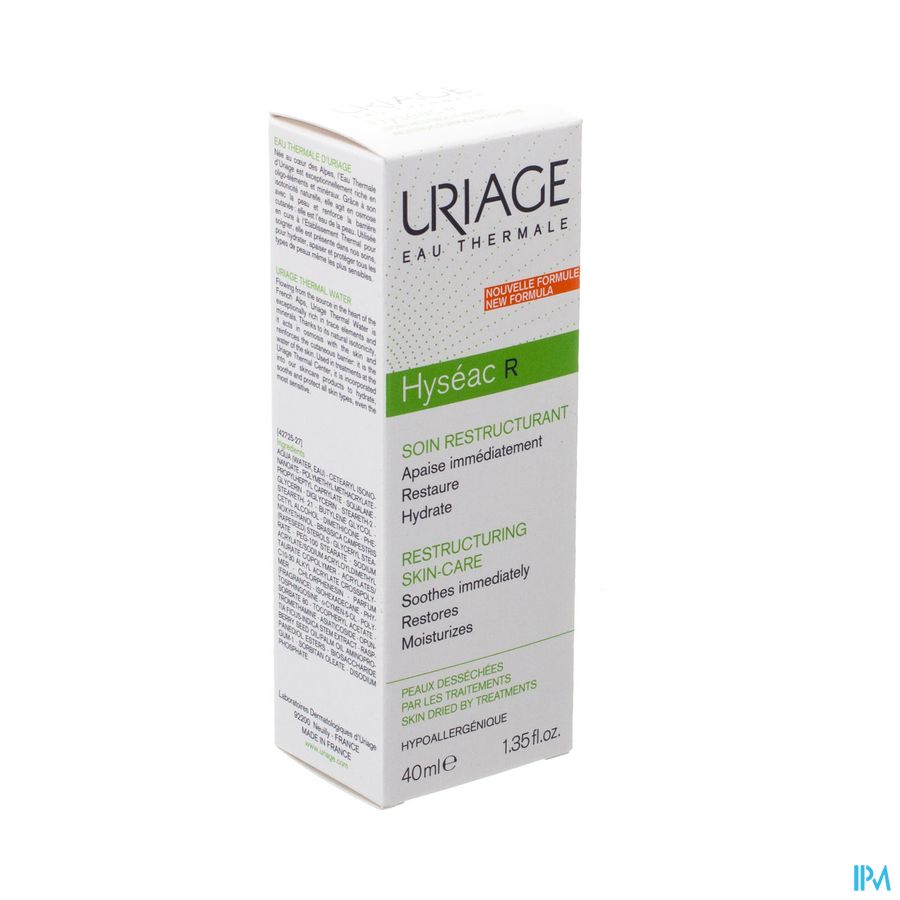 Uriage Hyseac R Soin Restructurant 40ml