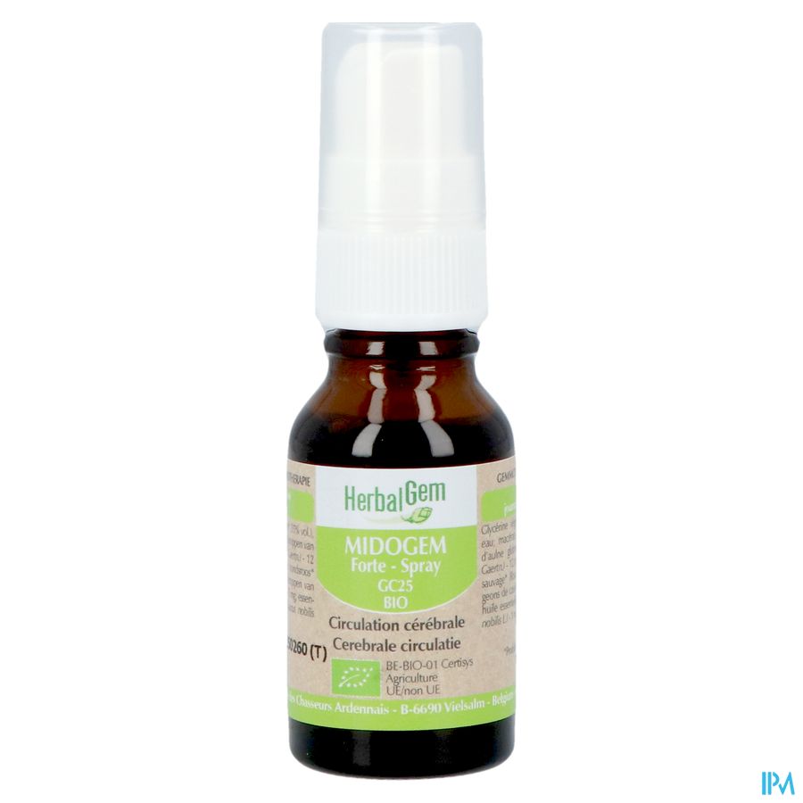 Herbalgem Midog Fort Spray Bio 15ml