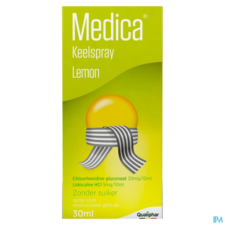 Medica spray pour la gorge Lemon 30 ml - mal de gorge