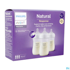 Philips Avent Natural 3.0 Biberon Trio 3x260ml