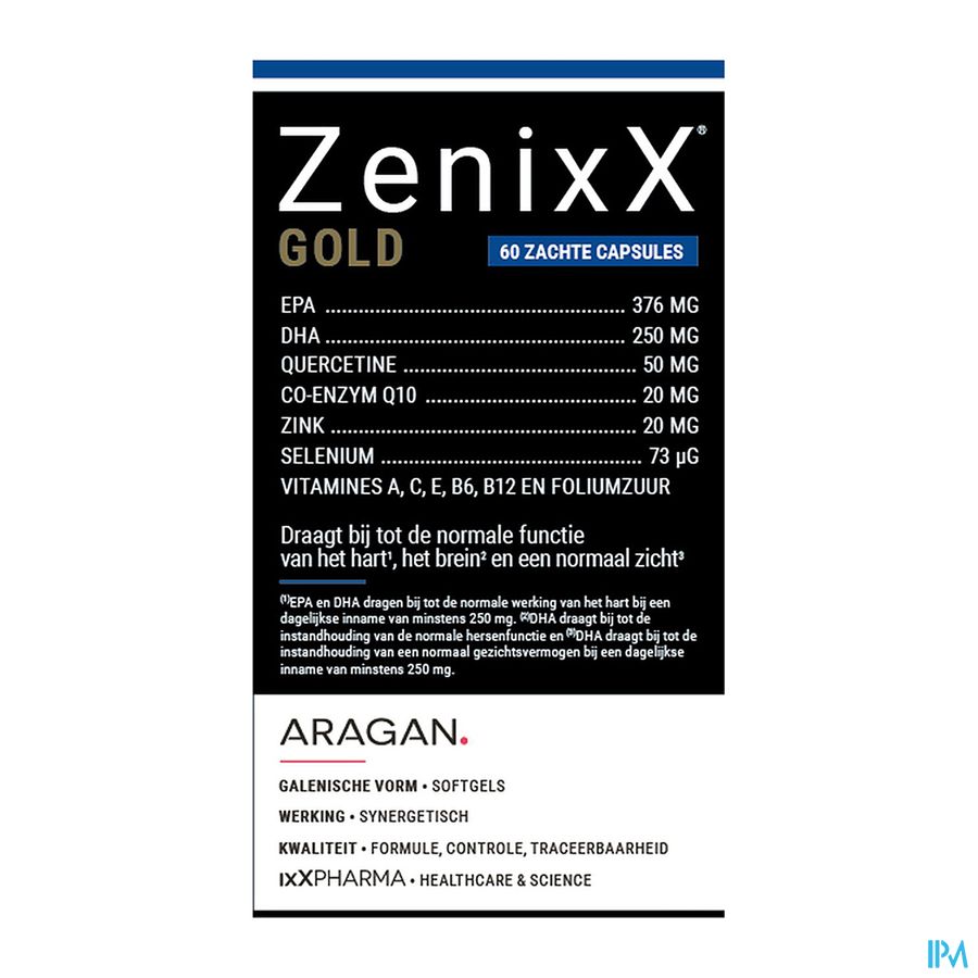 Zenixx Gold Caps 60x890mg Nf