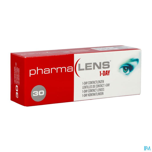 PHARMALENS LENTILLES ONE DAY -1,75 30 PC