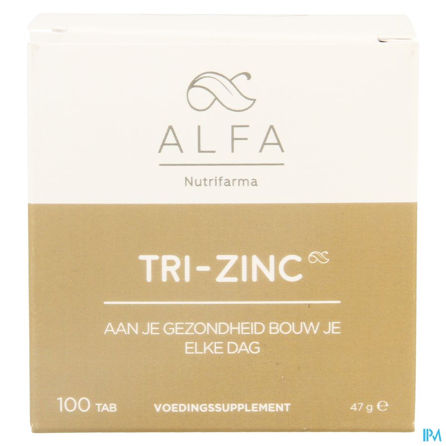 Alfa Tri-zinc 20mg Comp 100