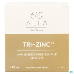 Alfa Tri-zinc 20mg Comp 100