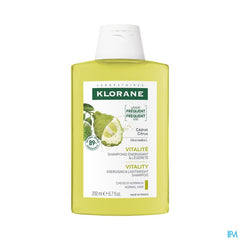 Klorane - Shampoing Légèreté à la pulpe de Cédrat - Cheveux normaux regraissant vite - Assainissant