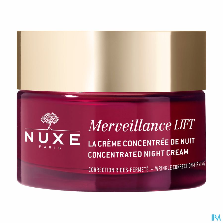Nuxe Merveillance Lift Cr Conc.nuit Corr.rid. 50ml