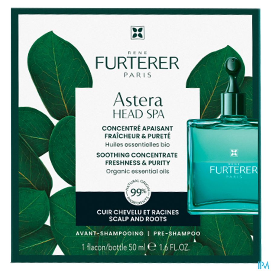 René Furterer Astera - soin cuir chevelu avant-shampoing apaisant - HEAD SPA