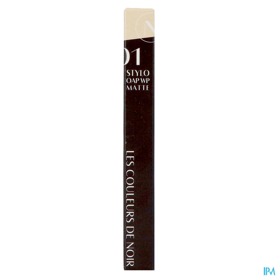 Couleurs De Noir Stylo Oap Wtp Matte 01