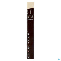Couleurs De Noir Stylo Oap Wtp Matte 01