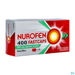 Nurofen 400 Fastcaps Caps 20x400mg