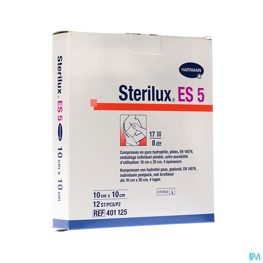 Sterilux Es5 Cp Ster 8pl10x10cm 12 2050191