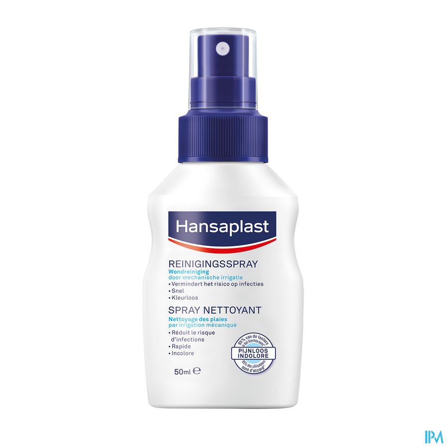 Hansaplast Spray Nettoyant Plaies 50ml