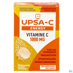 UPSA C ENERGY 1000MG COMP EFFERV. 20