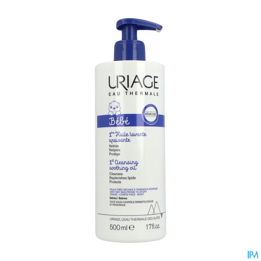 Uriage Bb 1ere Huile Lavante Apaisante 500ml