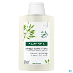 Klorane - Extra-doux Shampoing à l'Avoine - Tous types de cheveux