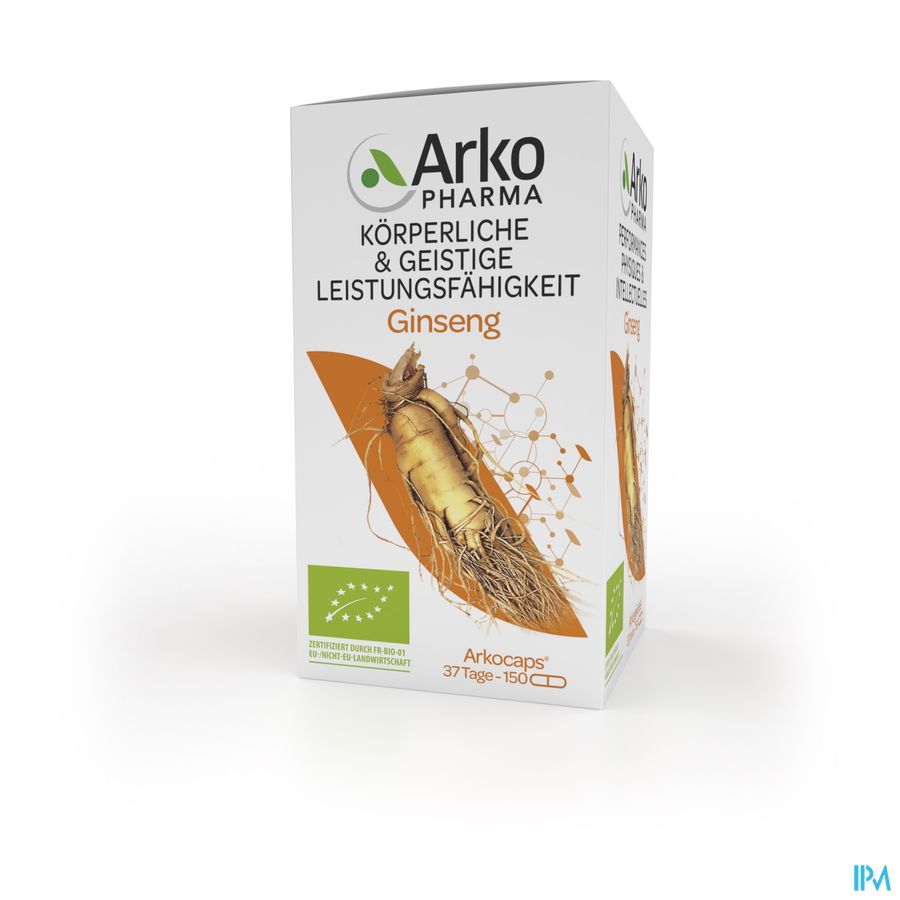 Arkogelules Ginseng Bio Caps 150