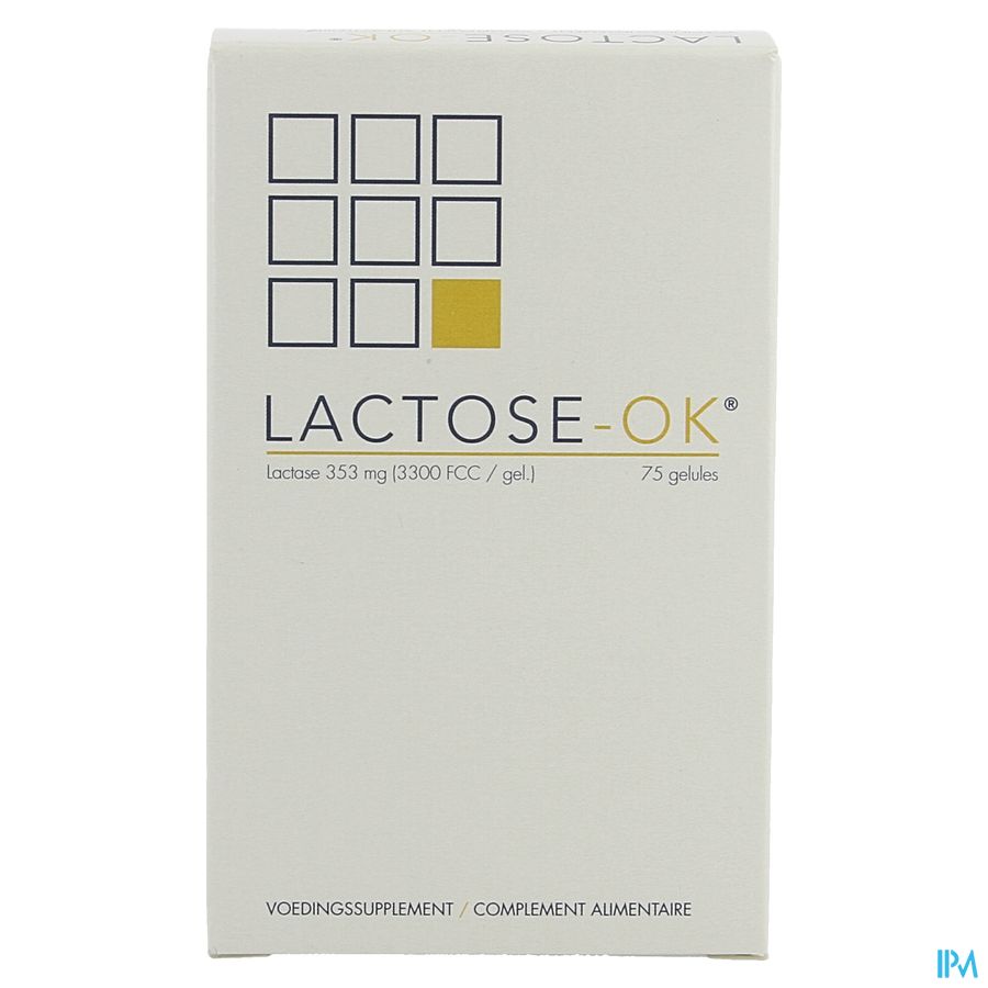 Lactose Ok Caps 75x353mg 5744 Revogan