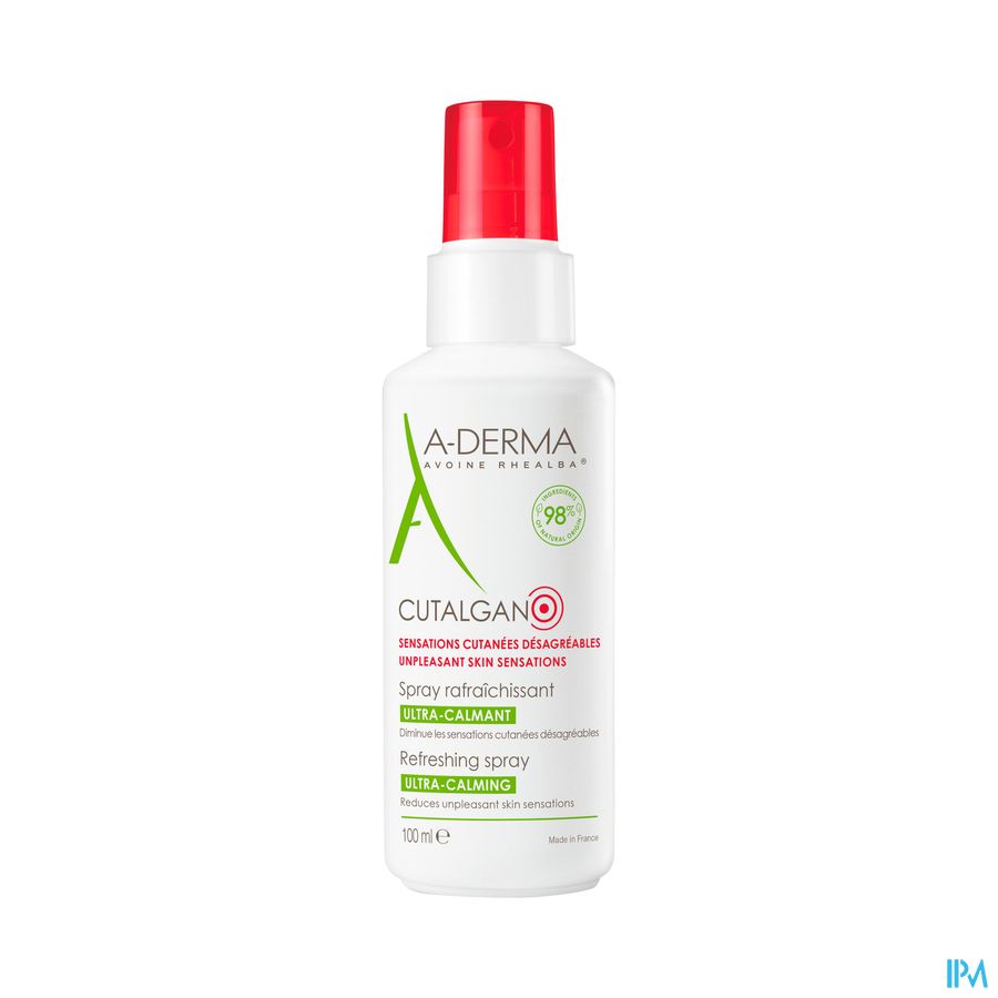 A-DERMA - CUTALGAN SPRAY RAFRAÎCHISSANT ULTRA-CALMANT - Spray rafraîchissant Apaise Effet pansement