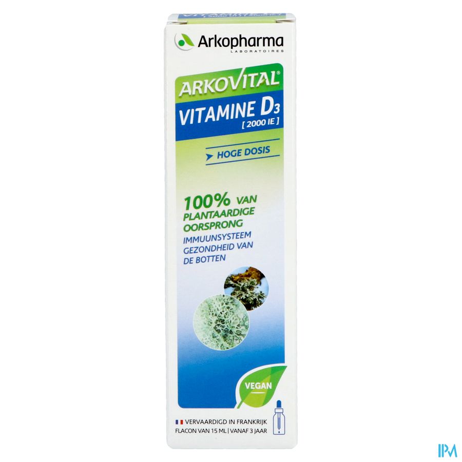 Arkovital Vit D3 & E Vegetales Fl 15ml