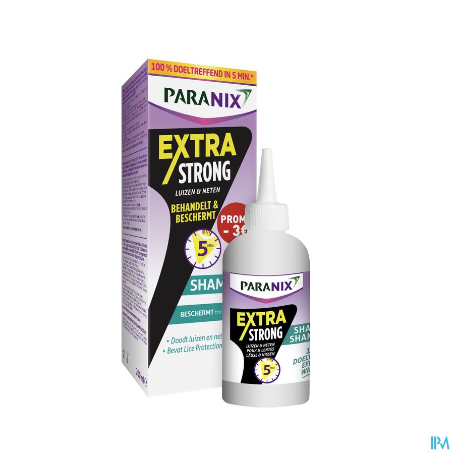 PARANIX EXTRA STRONG SHAMP 200ML -3EUR