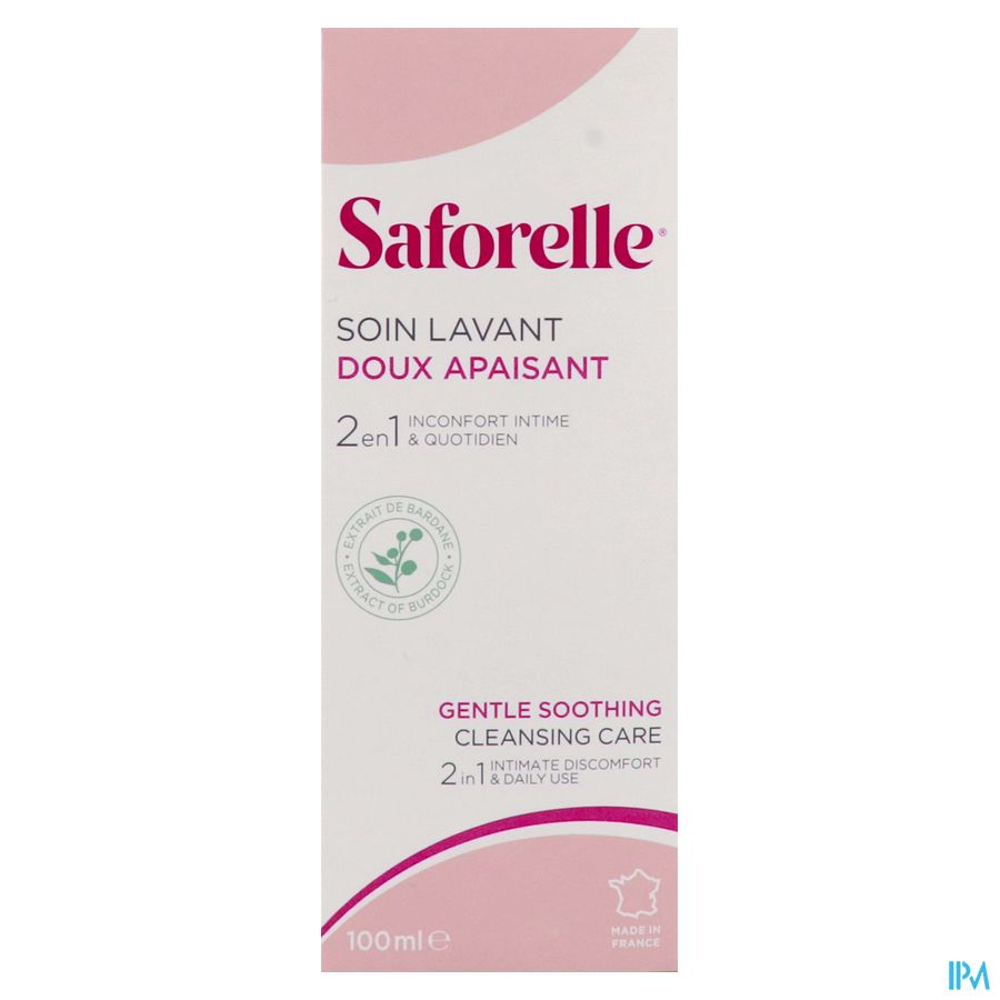 Saforelle Soin Lavant Doux Sol Fl 100ml