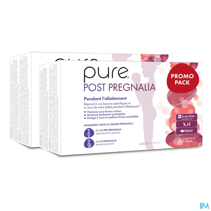 Pure Post Pregnalia Comp 2x30 + Softcaps 30 Promo