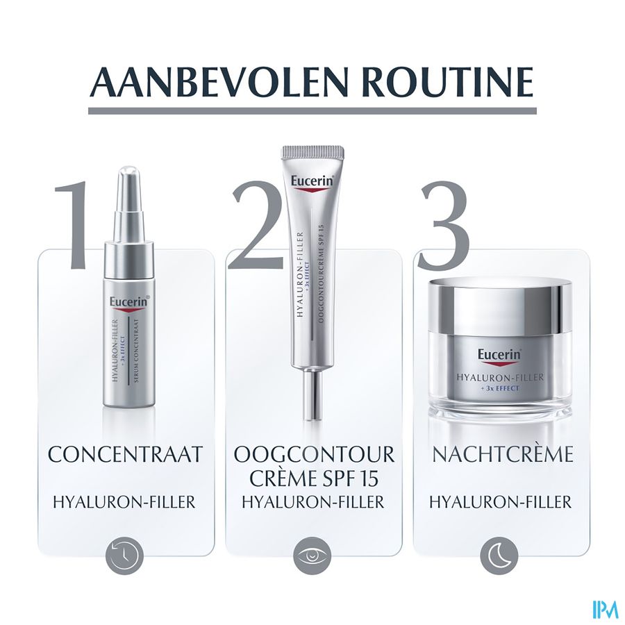 Hyaluron-Filler + 3x Effect Soin de Nuit Anti-Rides & Anti-Âge 50ml