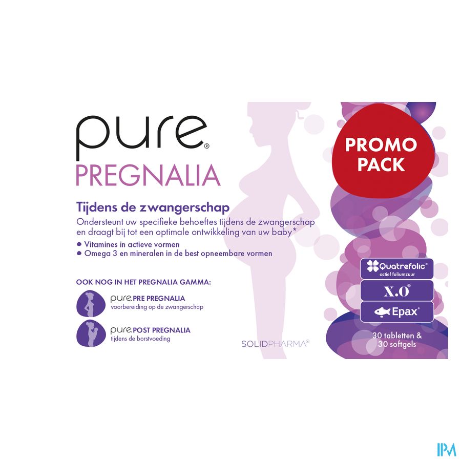 Pure Pregnalia Comp 3x30 + Softcaps 30 Promo