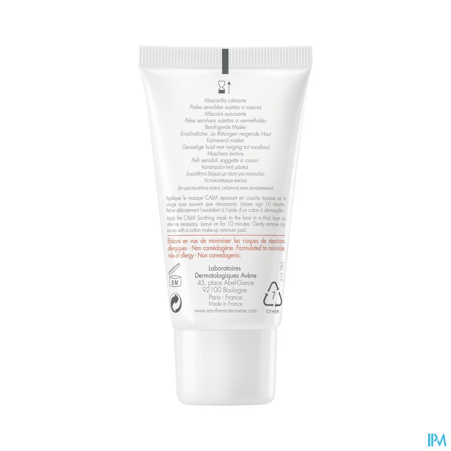 Eau Thermale Avène - Masque apaisant Antirougeurs CALM