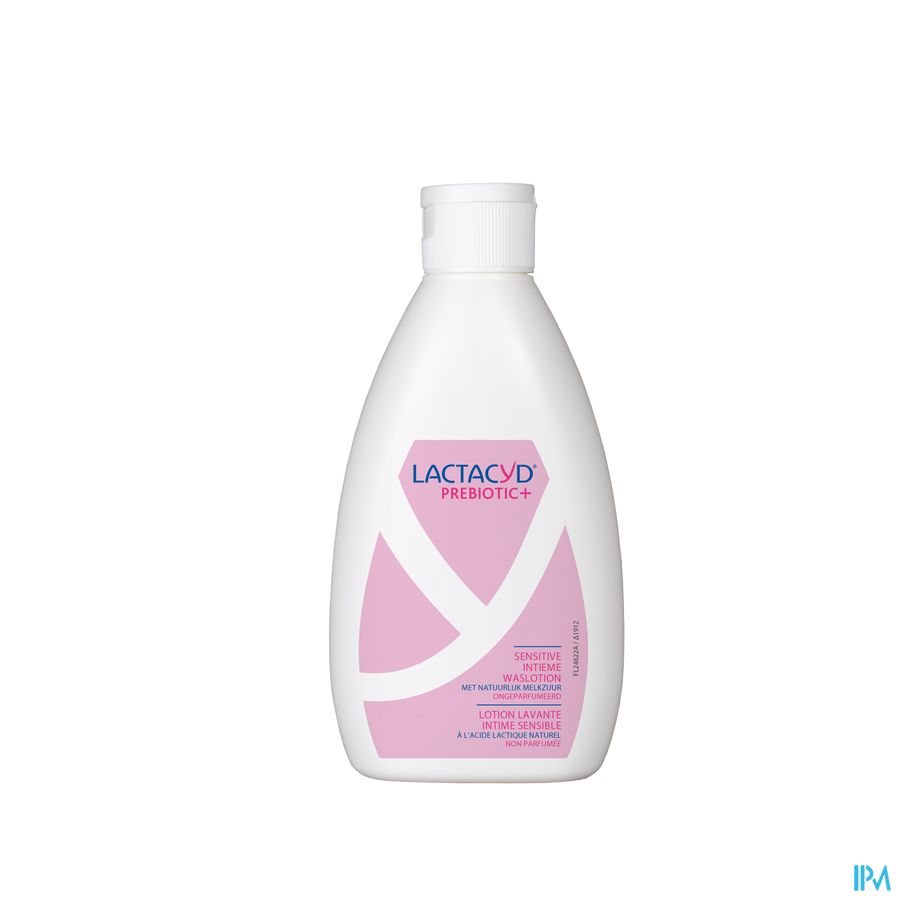 Lactacyd® Prebiotic+ Sensitive – Lotion Lavante Intime Avec Prébiotiques – Usage Quotidien – 200 ml