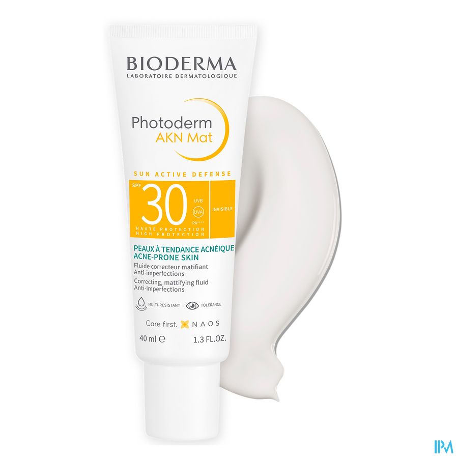 Bioderma Photoderm Akn Mat Spf30 Fluide Nf 40ml