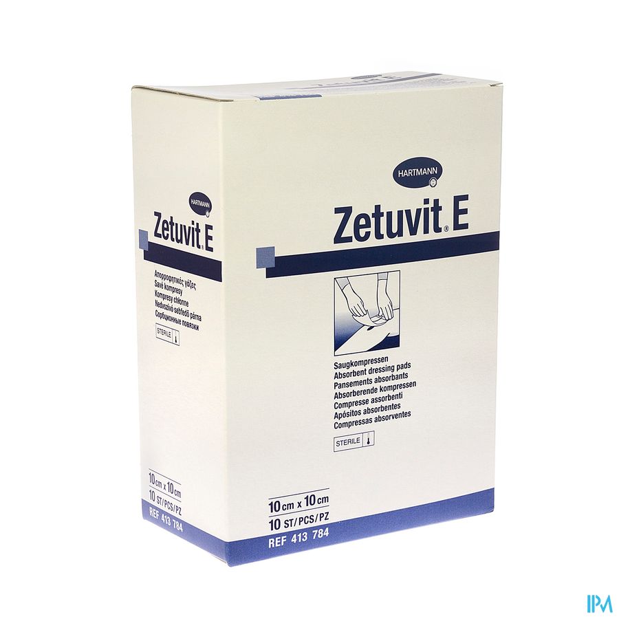 Zetuvit E 10x10cm St. 10 P/s