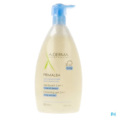 A-DERMA - PRIMALBA GEL LAVANT 2 EN 1 BEBE CORPS ET CHEVEUX - Peaux fragiles du bébé