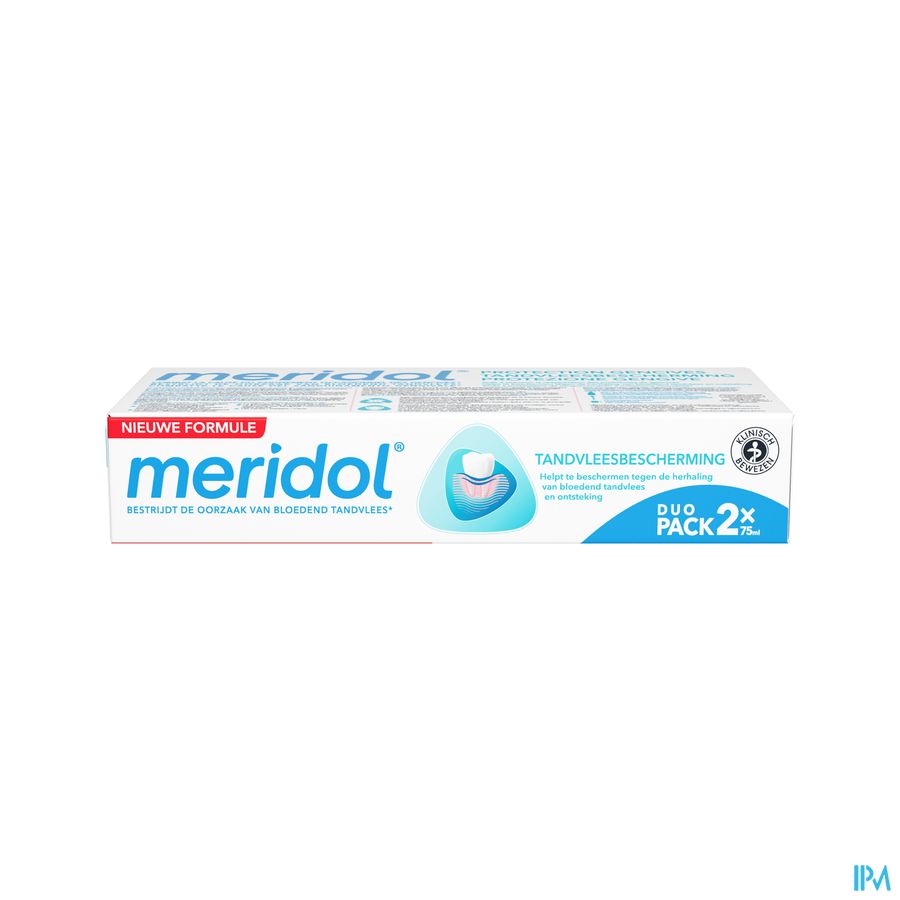 meridol Protection Gencives Dentifrice 2x75ml